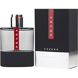 Prada进口代理批发 PRADA LUNA ROSSA CARBON by Prada 男士淡香水 3.4 盎司