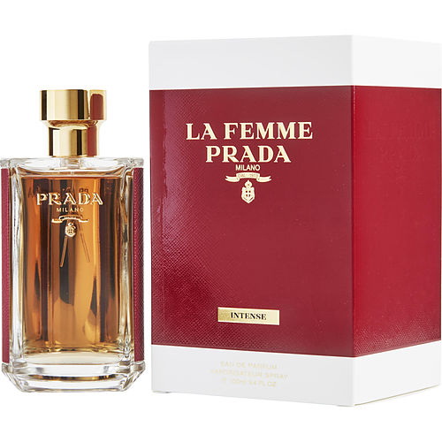 Prada进口代理批发 PRADA LA FEMME INTENSE by Prada 女士香水喷雾 3.4 盎司