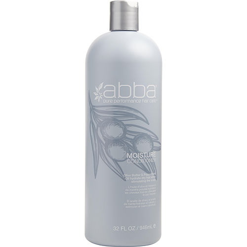 Abba Pure & Natural Hair Care进口代理批发 Abba By Abba 纯天然护发 - 保湿护发素 32 盎司（新包装），男女通用