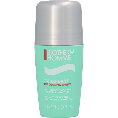 酷牌库|商品详情-BIOTHERM进口代理批发 Biotherm by BIOTHERM Homme Aquapower 48 小时止汗滚珠--75ml/2.5oz，男士