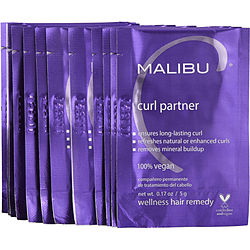 Malibu Hair Care进口代理批发 Malibu Hair Care Curl Partner 的 Malibu Hair Care 12 件装（0.17 盎司包）男女皆宜