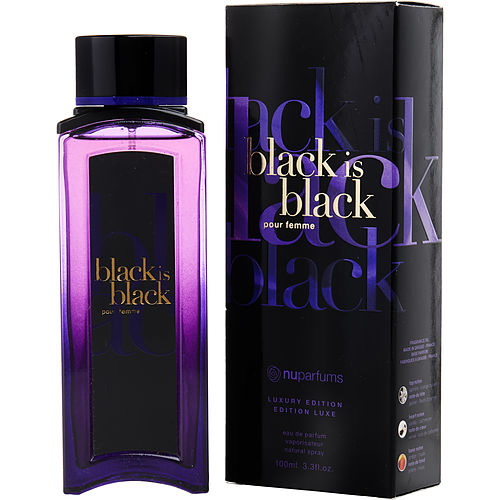 Nuparfums进口代理批发 Nuparfums Black Is Black 淡香精喷雾 3.4 盎司，女式