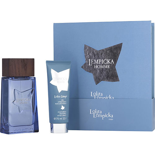 Lolita Lempicka进口代理批发 LOLITA LEMPICKA HOMME Lolita Lempicka 男士淡香水喷雾 3.4 盎司和须后凝胶 2.5 盎司