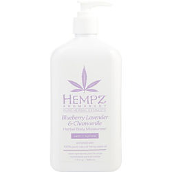 Hempz进口代理批发 Hempz By Hempz Aromabody 蓝莓薰衣草和洋甘菊草本身体保湿霜 17 盎司，男女通用