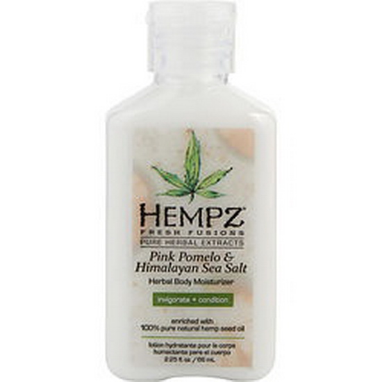 Hempz进口代理批发 Hempz By Hempz 新鲜融合粉柚和喜马拉雅海盐草本身体保湿霜 2.25 盎司，男女通用