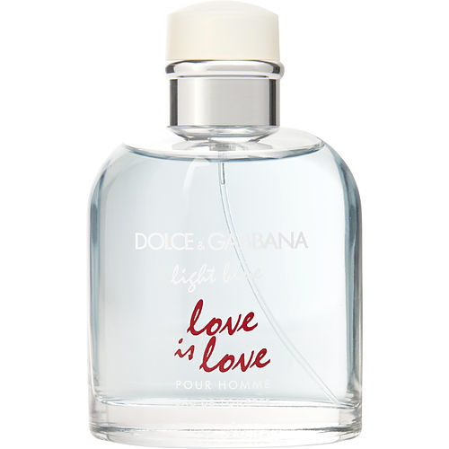 Dolce & Gabbana进口代理批发 D & G 浅蓝色 Love Is Love By Dolce & Gabbana 淡香水 4.2 盎司 *测试员，男士