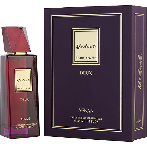 Afnan Perfumes进口代理批发 AFNAN MODEST DEUX by Afnan Perfumes 淡香水喷雾 3.4 盎司 女式