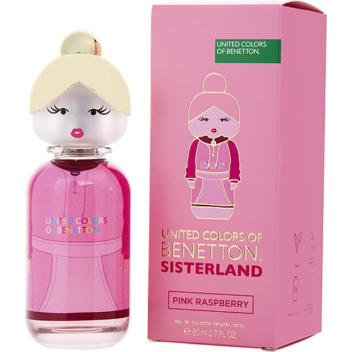 Benetton进口代理批发 Benetton Sisterland Pink Raspberry by Benetton 淡香水 2.7 盎司，女式