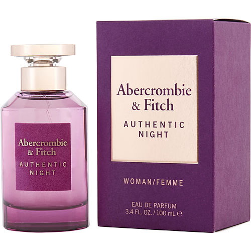 酷牌库|商品详情-Abercrombie & Fitch进口代理批发 ABERCROMBIE & FITCH 正品之夜 Abercrombie & Fitch 女士香水喷雾 3.4 盎司