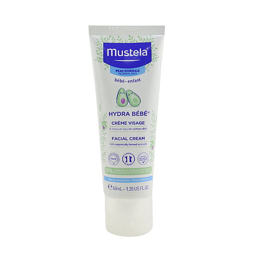 Mustela进口代理批发 Mustela By Mustela Hydra-Bebe 有机牛油果面霜 - 中性皮肤 --40 毫升/1.35 盎司，女士