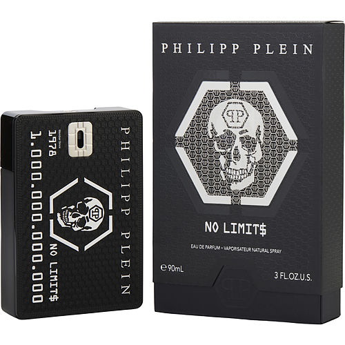 Philipp Plein Parfums进口代理批发 Philipp Plein No Limits By Philipp Plein Parfums 淡香精喷雾 3 盎司，男士