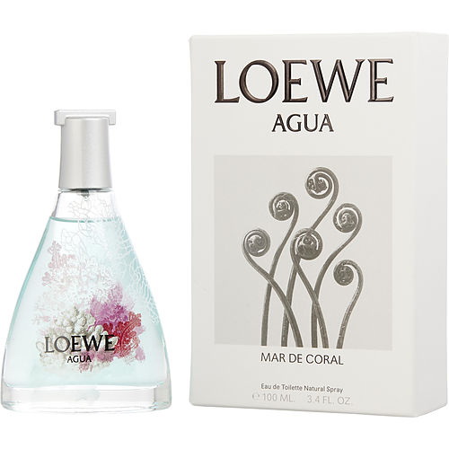 Loewe进口代理批发 Agua De Loewe Mar De Coral By Loewe 淡香水喷雾 3.4 盎司（新包装），女士