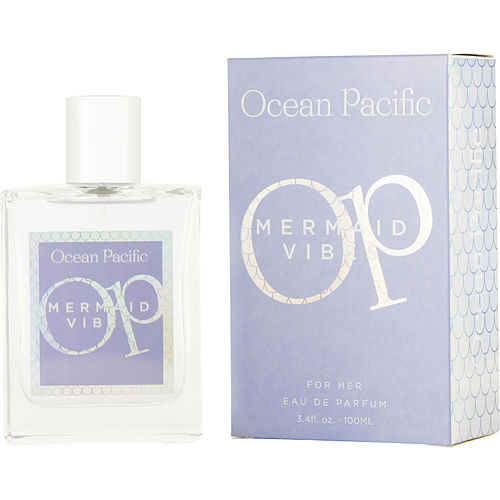 Ocean Pacific进口代理批发 Ocean Pacific OP MERMAID VIBES 女士香水喷雾 3.4 盎司