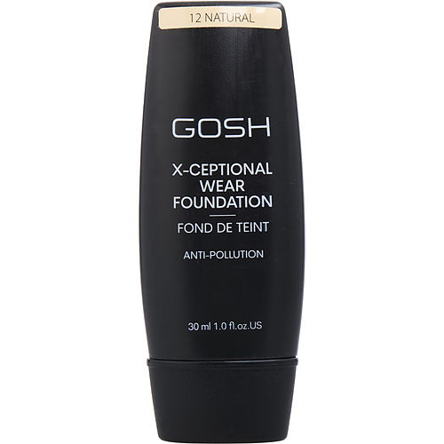 Gosh进口代理批发 Gosh By Gosh X-Ceptional Wear 粉底持久妆容 - #12 自然色 --35 毫升/1.2 盎司，女式