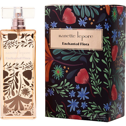 Nanette Lepore进口代理批发 Nanette Lepore Enchanted Flora By Nanette Lepore 淡香精喷雾 3.4 盎司，女式