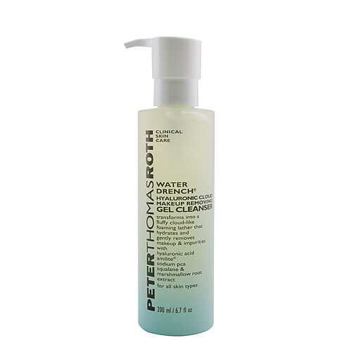 Peter Thomas Roth进口代理批发 Peter Thomas Roth by Peter Thomas Roth 水浸透明质酸云彩卸妆凝胶洁面乳 --200ml/6.7oz，女士