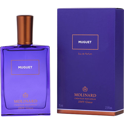 Molinard进口代理批发 Molinard Muguet By Molinard 淡香精喷雾 2.5 盎司（新包装），男女皆宜