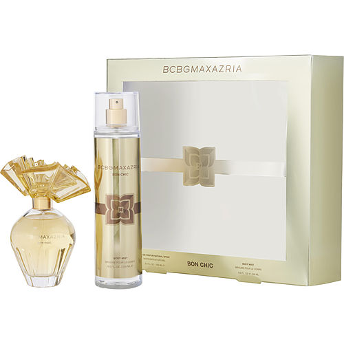 Max Azria进口代理批发 BCBGMAXAZRIA BON CHIC Max Azria 淡香精喷雾 3.4 盎司和身体喷雾 8 盎司，女士