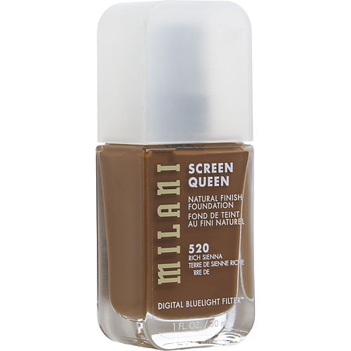 Milani进口代理批发 Milani By Milani Screen Queen 自然妆感粉底 - #520N Rich Sienna --30ML/1Oz，女士