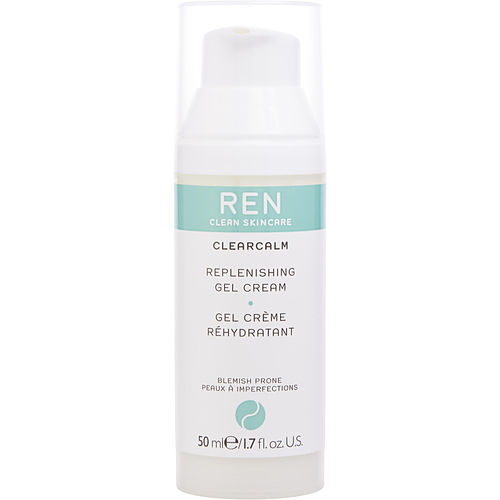 Ren进口代理批发 Ren by Ren Clearcalm 补水凝胶霜（针对瑕疵肌肤）--50Ml/1.7Oz，女士