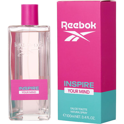 REEBOK进口代理批发 Reebok Inspire Your Mind By Reebok Edt Spray 3.4 盎司，女式