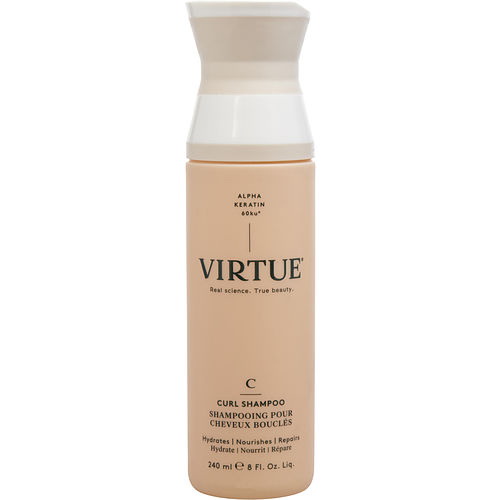 酷牌库|商品详情-Virtue进口代理批发 VIRTUE By Virtue 卷发洗发水 8 盎司，男女通用