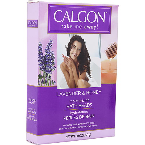 Calgon进口代理批发 Calgon 薰衣草和蜂蜜卡尔冈浴珠 30 盎司，女式