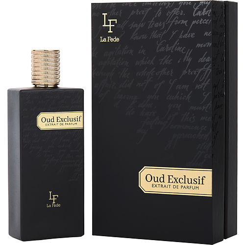 Khadlaj进口代理批发 La Fede Oud Exclusif By Khadlaj Extrait De Parfum 喷雾 4 盎司，男女通用