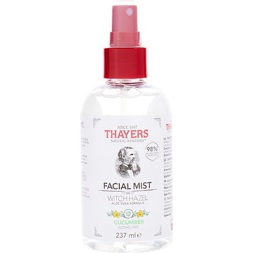 Thayers进口代理批发 Thayers By Thayers 无酒精金缕梅面部爽肤水 - 黄瓜 --236Ml/8Oz，女士