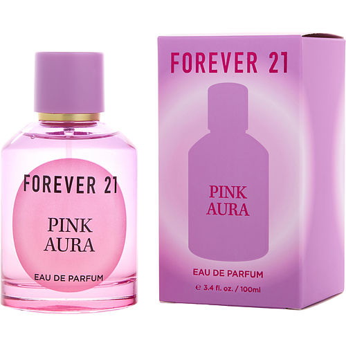 Forever 21进口代理批发 Pink Aura by Forever 21 淡香精喷雾 3.4 盎司，女式