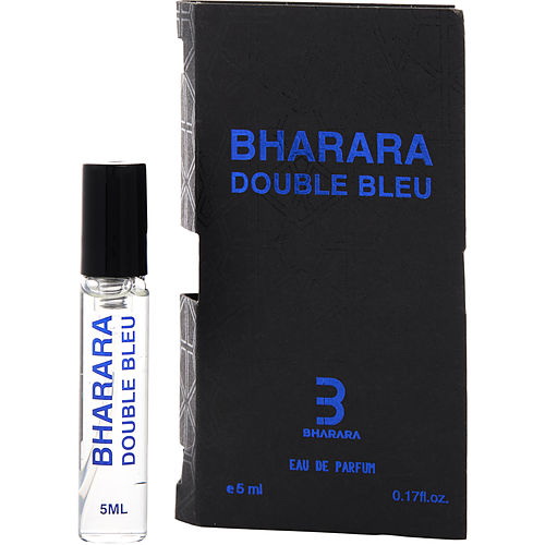 Bharara进口代理批发 Bharara Double Bleu by Bharara 香水喷雾 0.17 盎司迷你，男女通用