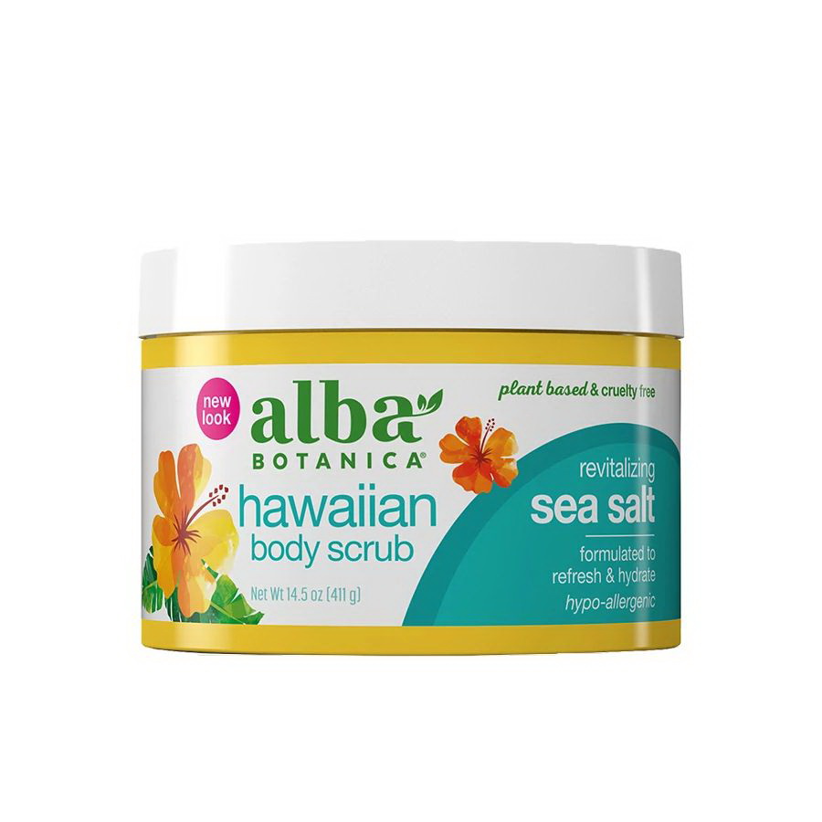 Alba Botanica进口代理批发 Alba Botanica 海盐身体磨砂膏