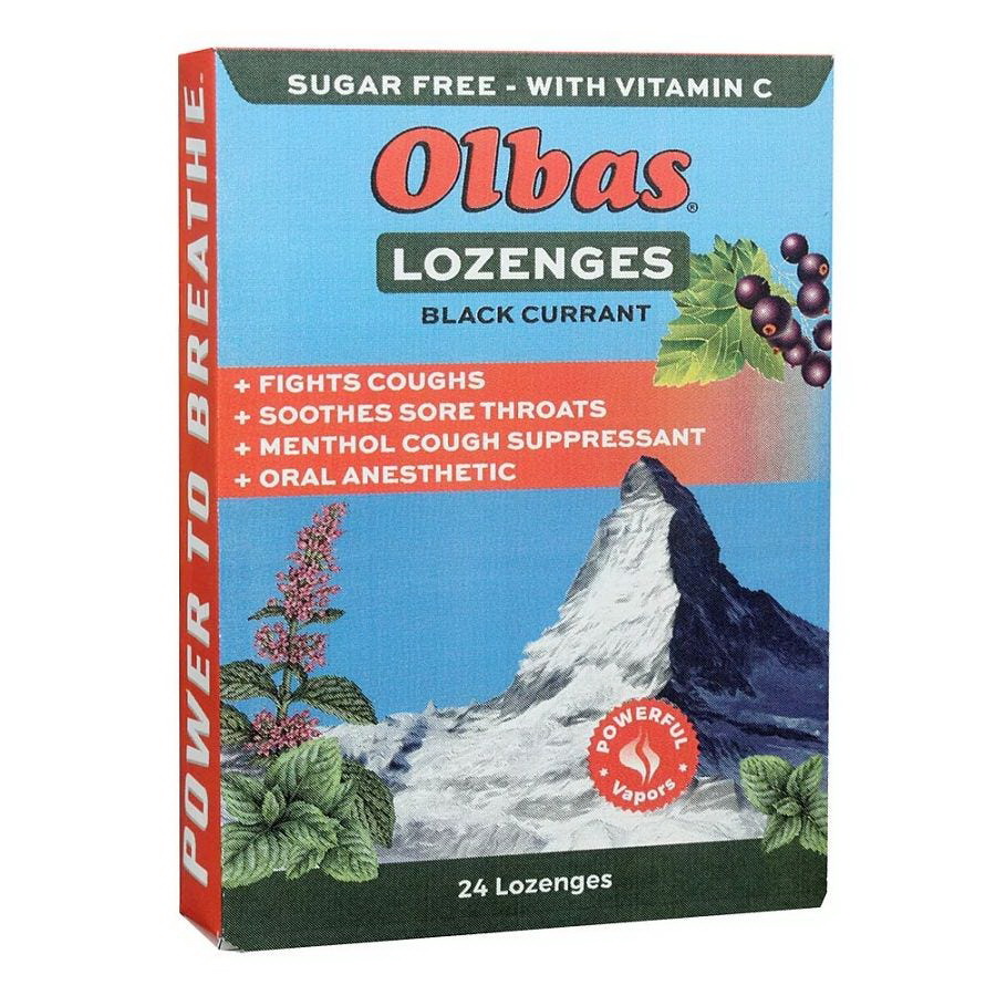 Olbas进口代理批发 Olbas 黑醋栗含片