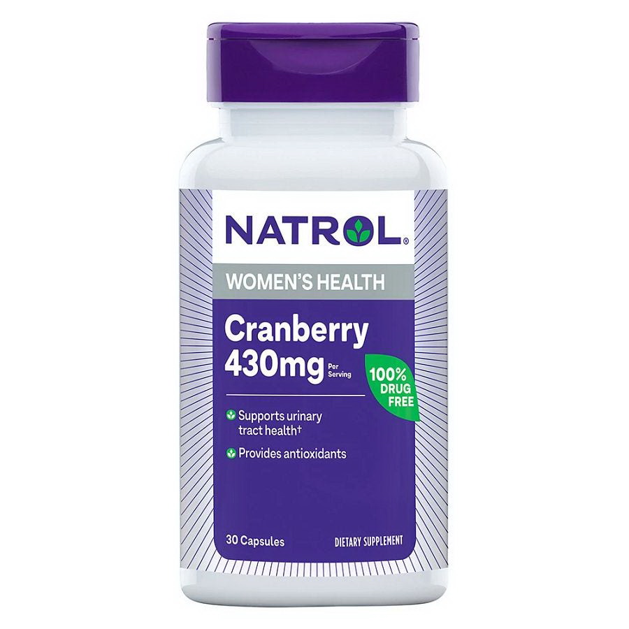 Natrol进口代理批发 Natrol 蔓越莓胶囊 30 粒