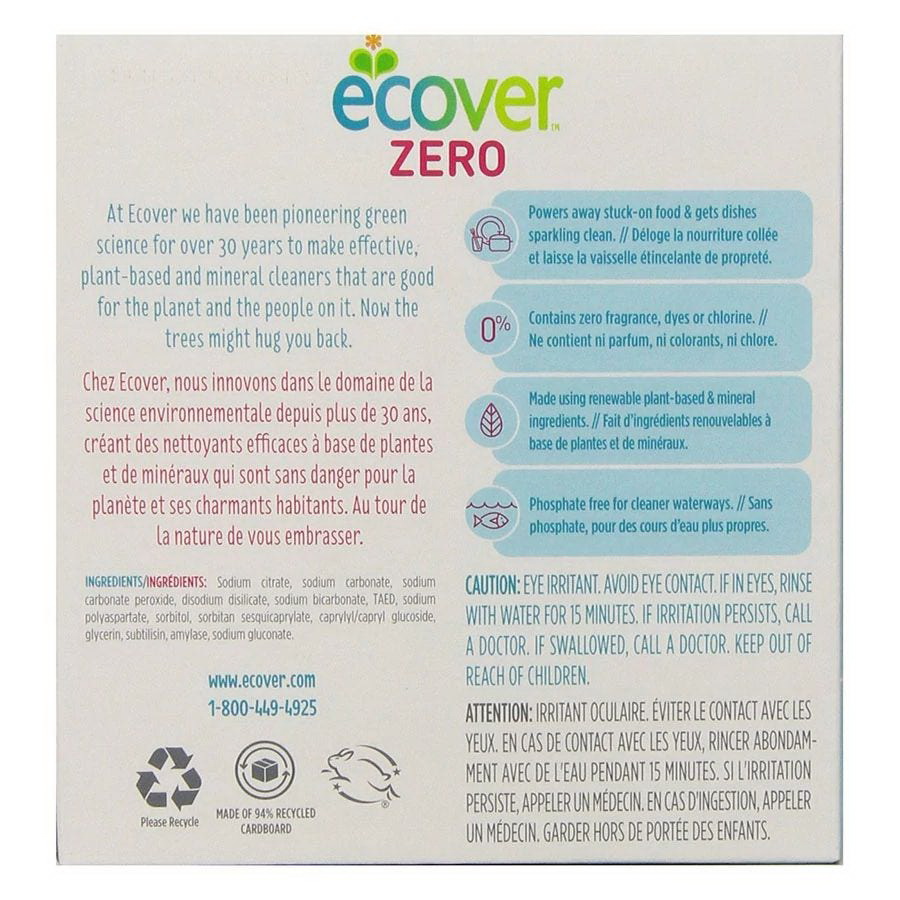 酷牌库|商品详情-Ecover进口代理批发 Ecover 0% 自动洗碗机片 25 片