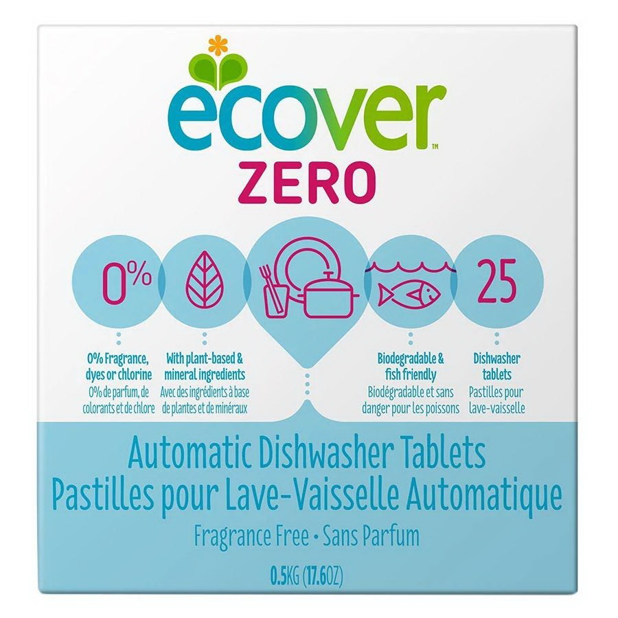 酷牌库|商品详情-Ecover进口代理批发 Ecover 0% 自动洗碗机片 25 片