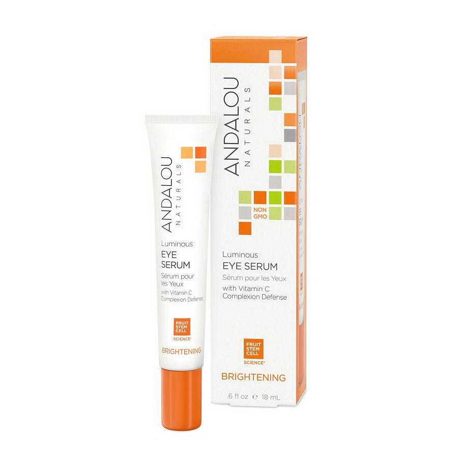 Andalou Naturals进口代理批发 Andalou Naturals 夜光眼部精华 0.60 液量盎司盎司。