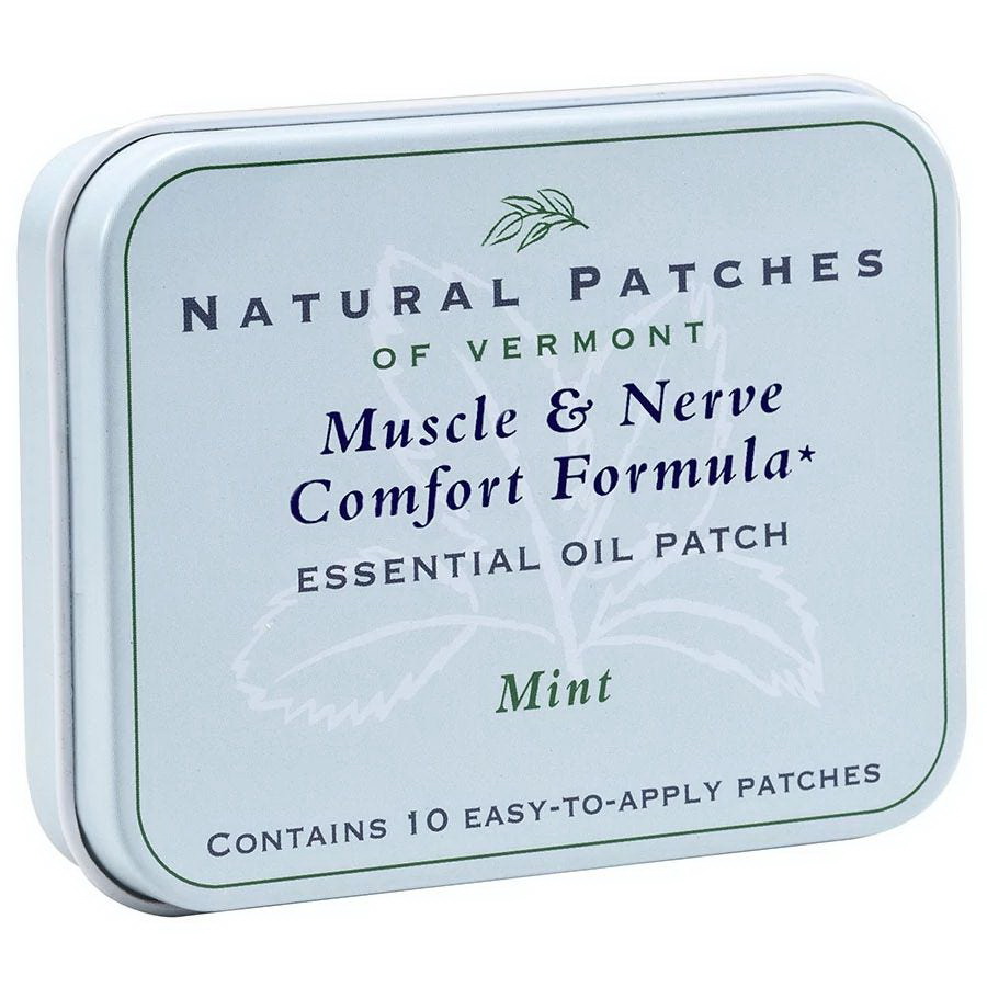 酷牌库|商品详情-Natural Patches of Vermont进口代理批发 Naturopatch 薄荷、肌肉和神经舒适配方