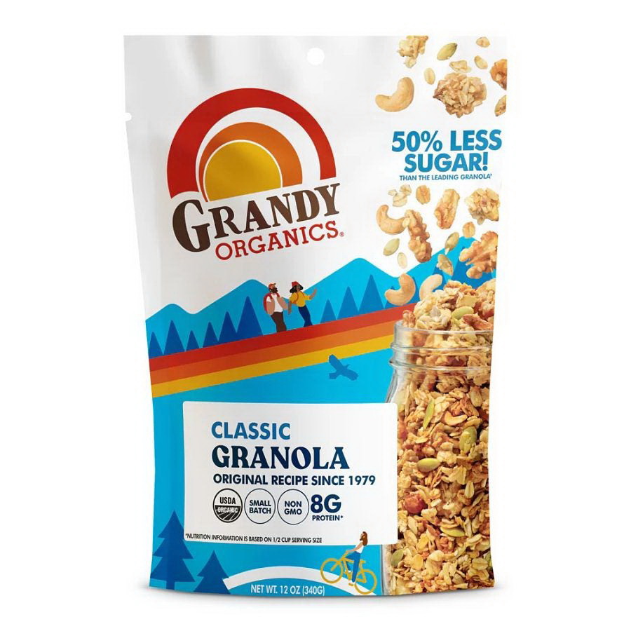 Grandy Oats进口代理批发 Grandy Oats 有机经典格兰诺拉麦片 12 盎司。包