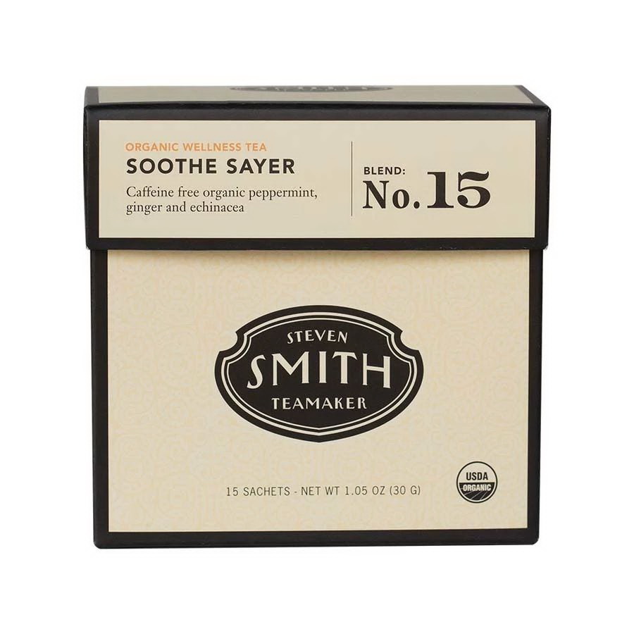 酷牌库|商品详情-Steven Smith Teamaker进口代理批发 Smith Tea 有机 Soothe Sayer 混合茶 15 片