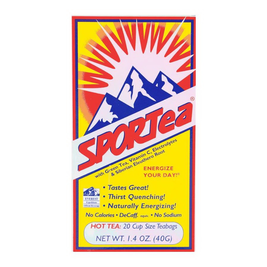 酷牌库|商品详情-SPORTea进口代理批发 SPORTea 热茶 20 杯茶袋 1.4 盎司