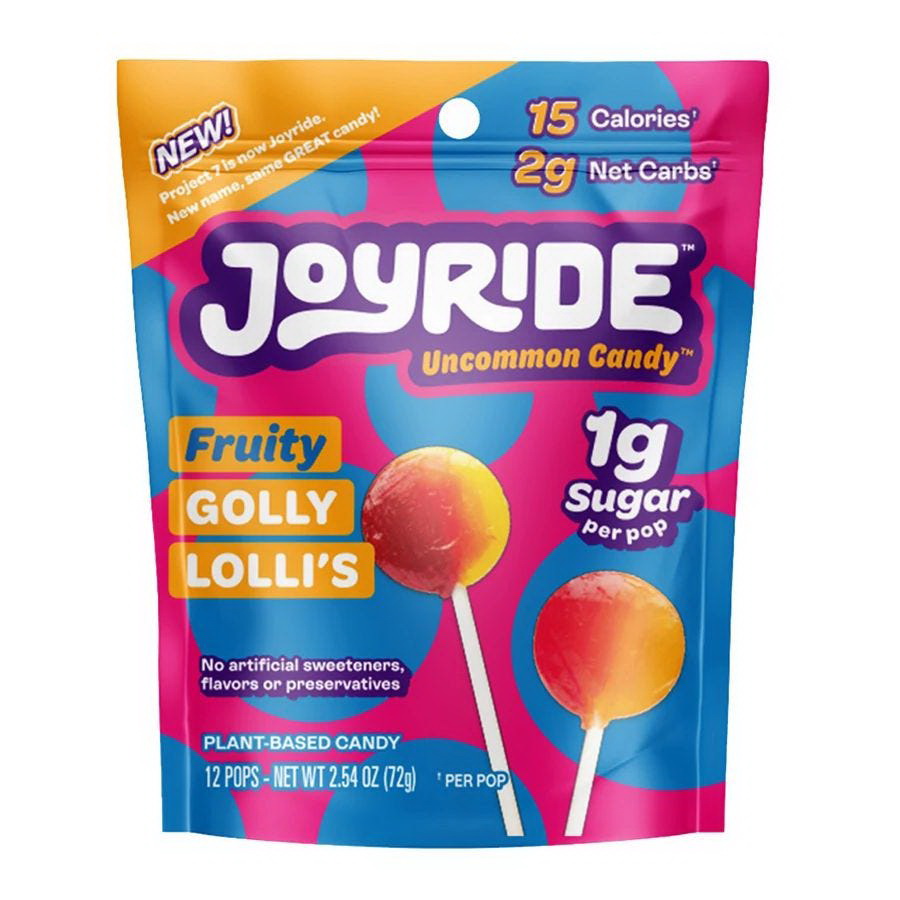 Joyride进口代理批发 Joyride 低糖果味 Golly Lolli 12 支汽水