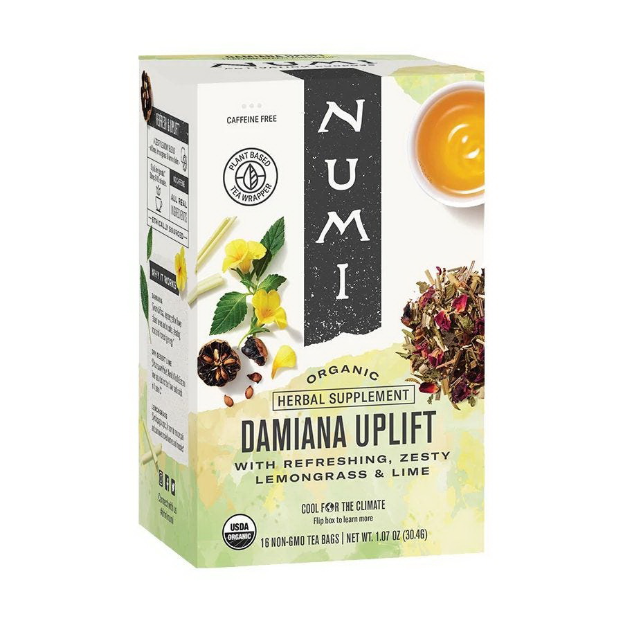 Numi Tea进口代理批发 Numi Tea 达米阿娜提升茶 16 茶袋