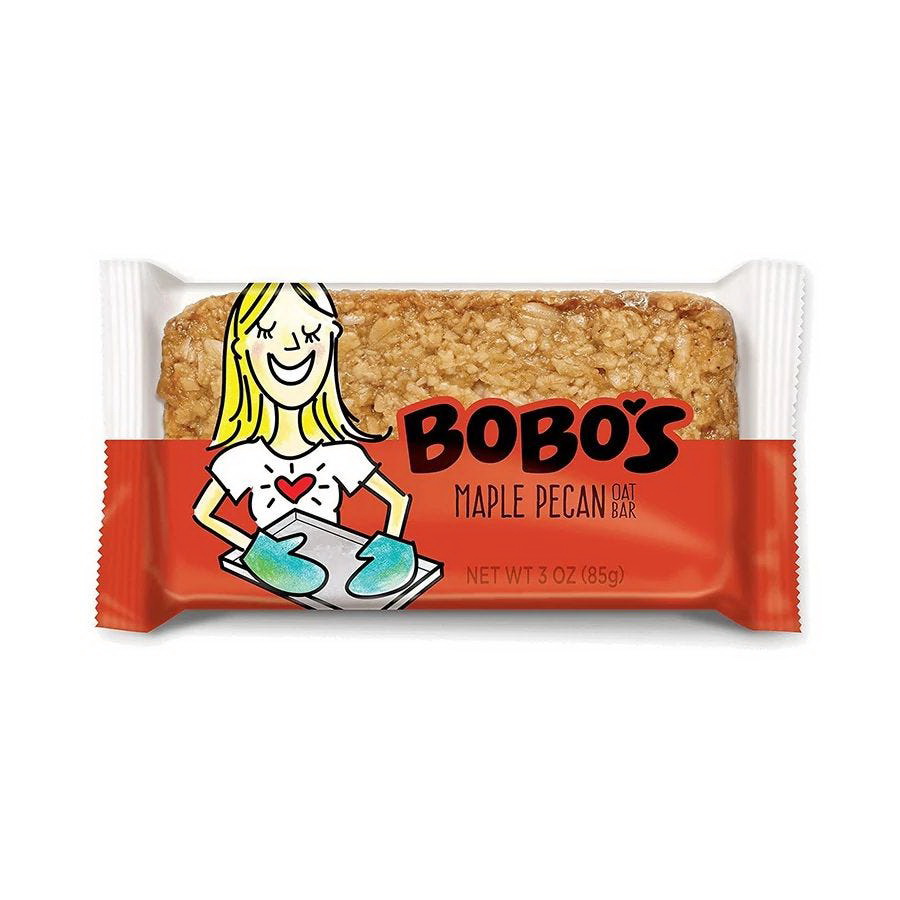 Bobo's Oat Bars进口代理批发 Bobo's 枫山核桃燕麦棒 3 盎司。