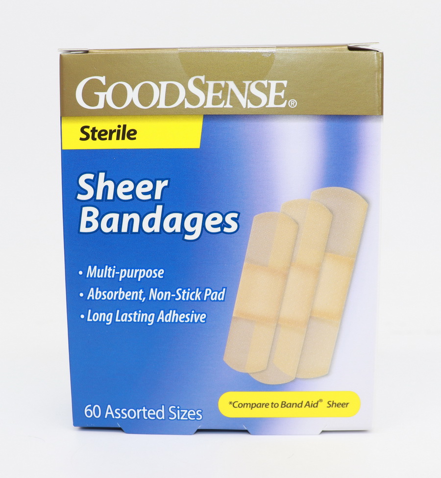 GoodSense进口代理批发 GoodSense 透明胶带各种 1" x 3"、3/4" x 3"、5/8" x 2-1/4"