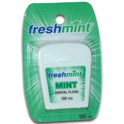 Freshmint进口代理批发 Freshmint 牙线 100 码薄荷