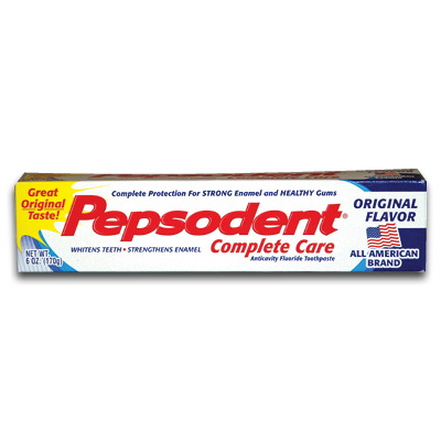 Pepsodent进口代理批发 Pepsodent 全面护理牙膏 6 盎司