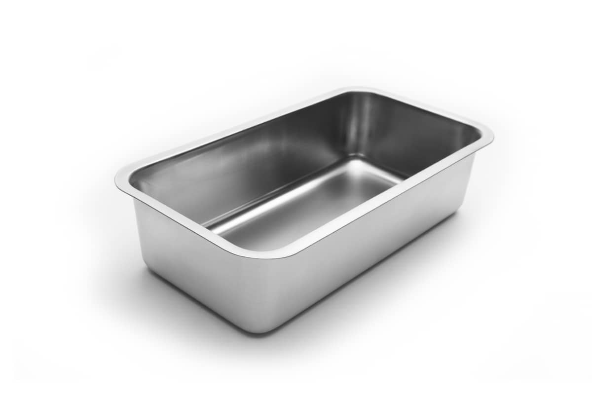 Fox Run Stainless Steel 6 Cup Muffin Pan, Silver