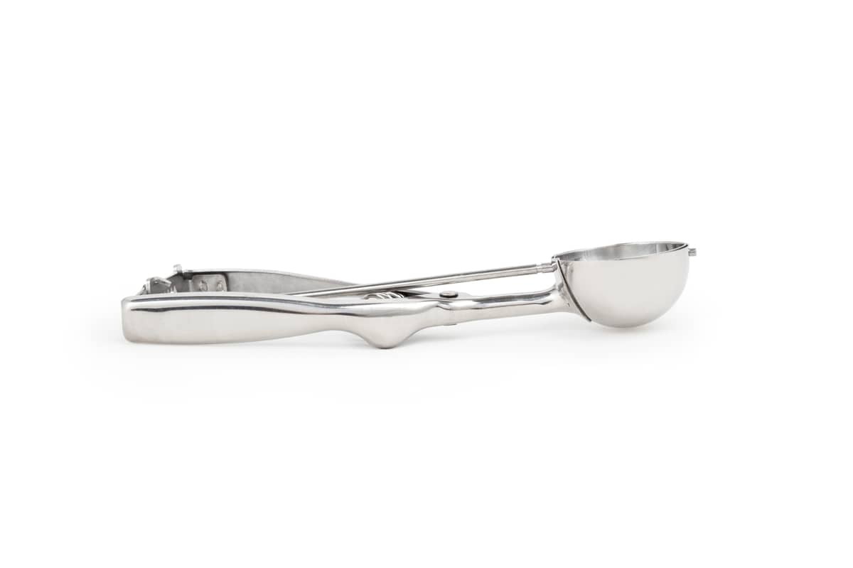 Fox Run 5355 Ice Cream/Cookie Dough Scoop 2-1/8-Inch Metallic