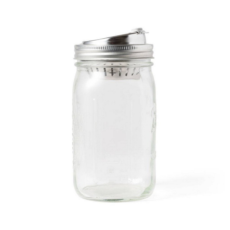 Mason Jar Drink Lids - Wide Mouth